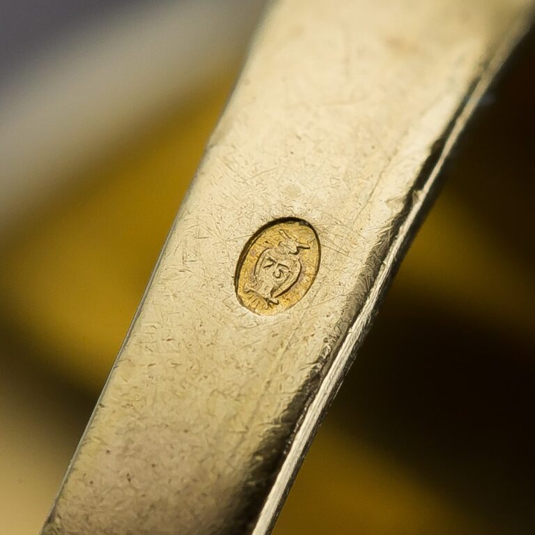 French Owl Hallmark Indicating Import into France from a NonTreaty