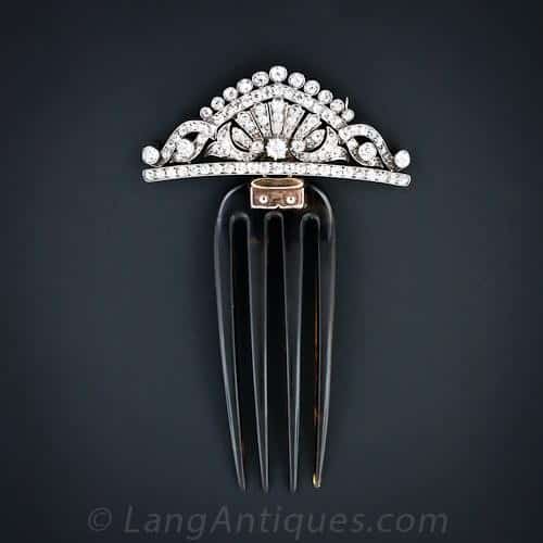 diamond hair jewelry