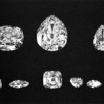 The Nine Most Important Cullinan Diamonds. Top Row: II, I and III. Bottom Row: VI, VIII, IV, V, VII and IX.