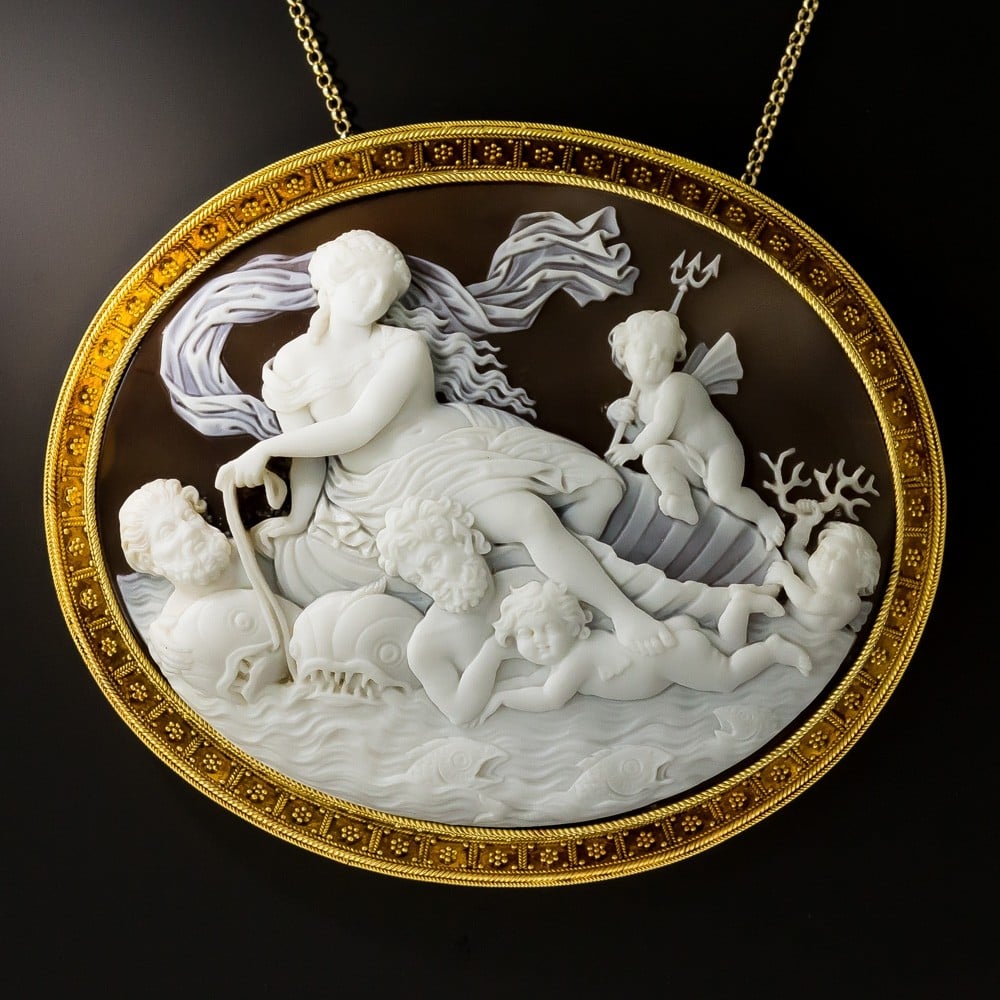 Etruscan Revival Cameo.