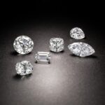 6 Loose Diamonds in Different Cuts.