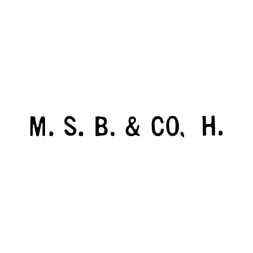 Brown & Co., M.S.B.H. Maker's Mark