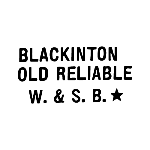 Blackinton Co., W. & S. Maker's Mark