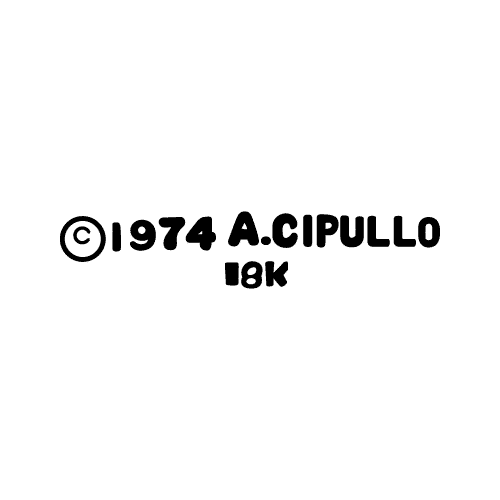 Cipullo Maker's Mark