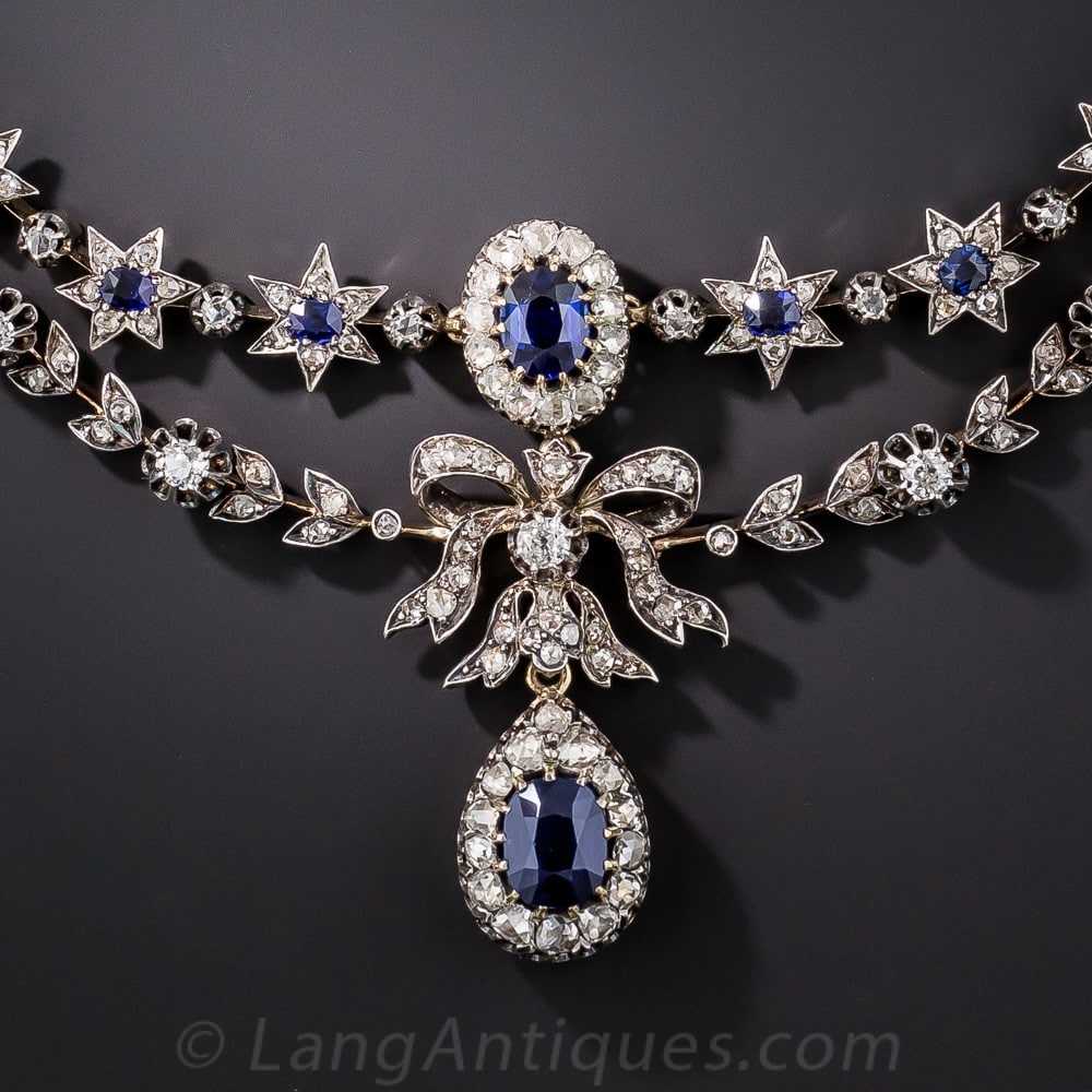 victoriansapphireanddiamondnecklace_1_90110626 Antique Jewelry
