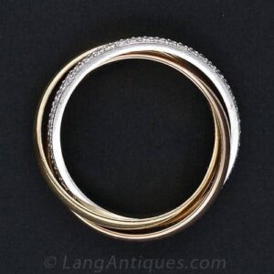 Cartier Trinity Rolling Ring.