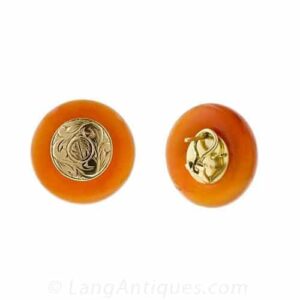 Carneilan Earings with Post and Omega Back Findings.