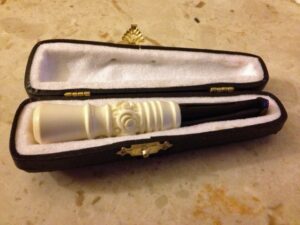 Meershaum Cigarette Holder in a Fitted Case.