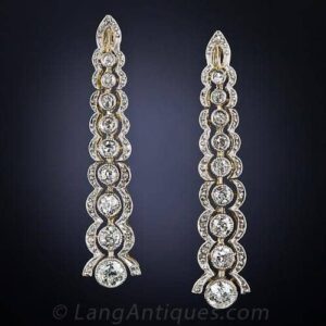 Edwardian Diamond Earrings.