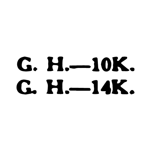 Gray-Howes, Co. Maker’s Mark.