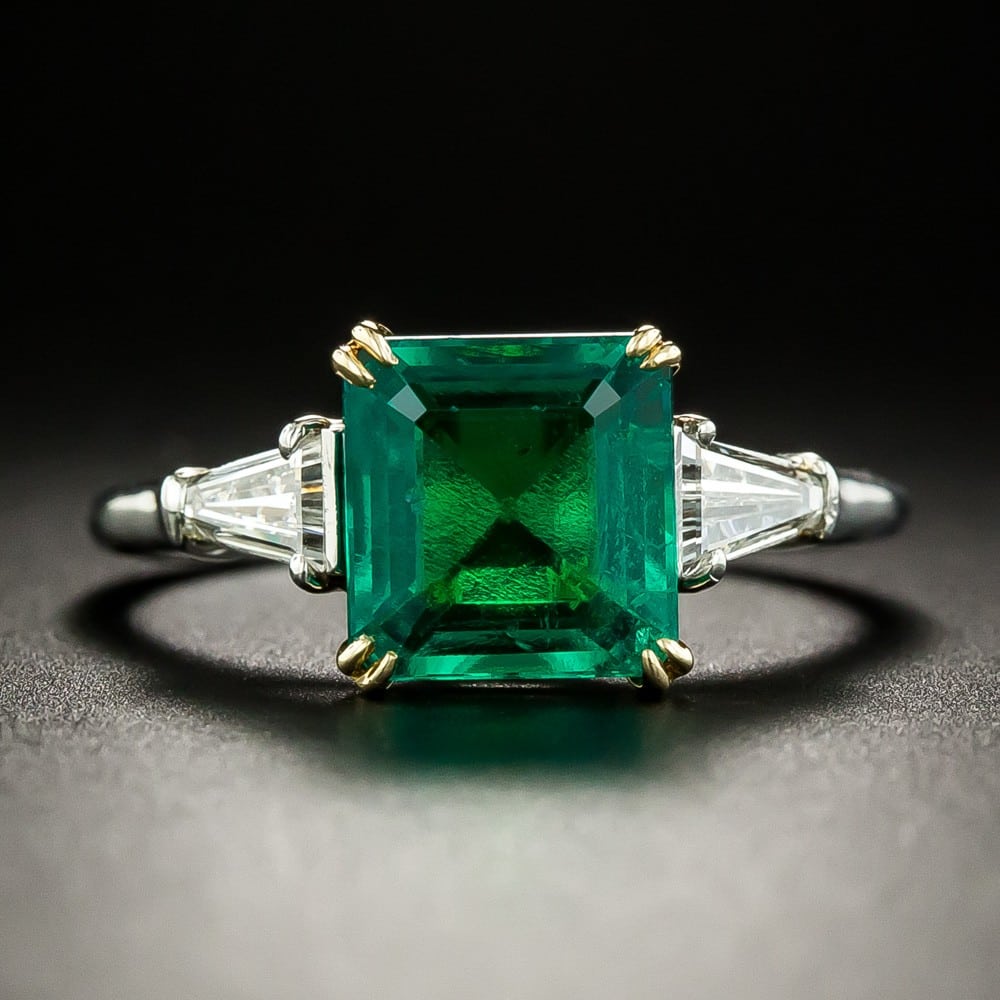 Emerald and Diamond Ring, Harry Winston.
