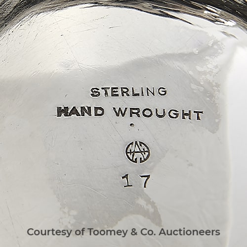 Eicher-Andersen Studio Maker's Mark Photo Courtesy of Toomey & Co. Auctioneers