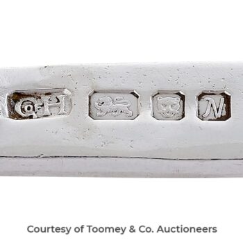 Guild of Handicraft Maker’s Mark  Photo Courtesy of Toomey & Co. Auctioneers