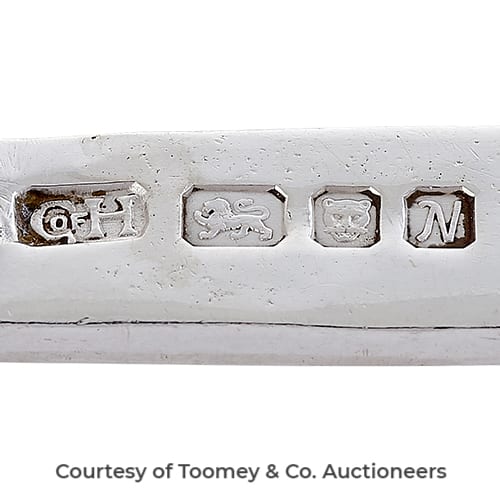 Guild of Handicraft Maker's Mark Photo Courtesy of Toomey & Co. Auctioneers