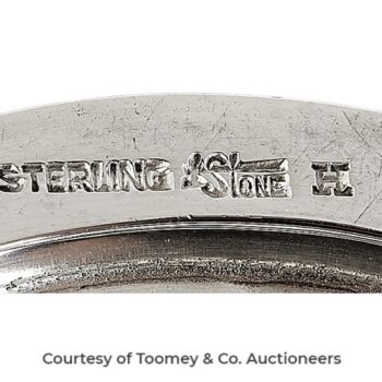 Hartwell, Arthur and Arthur J. Stone Workshop Maker’s Mark  Photo Courtesy of Toomey & Co. Auctioneers