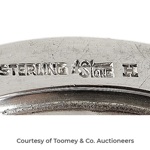 Hartwell, Arthur and Arthur J. Stone Workshop Maker's Mark Photo Courtesy of Toomey & Co. Auctioneers