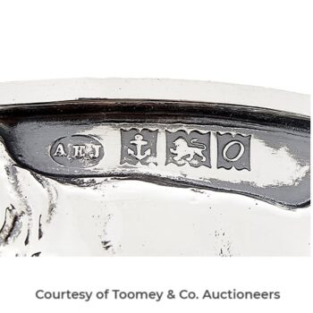 Jones, Albert Edward Maker’s Mark  Photo Courtesy of Toomey & Co. Auctioneers