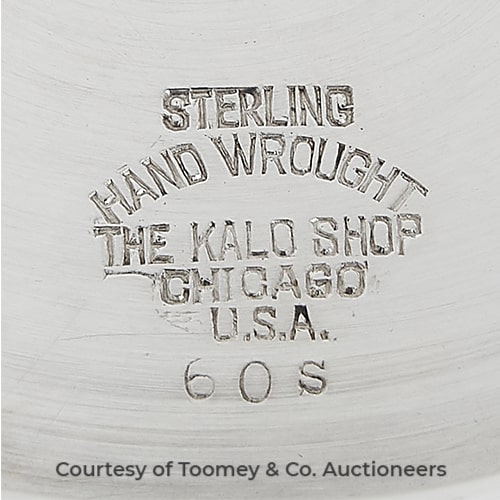 Kalo Shops, The Maker's Mark Photo Courtesy of Toomey & Co. Auctioneers