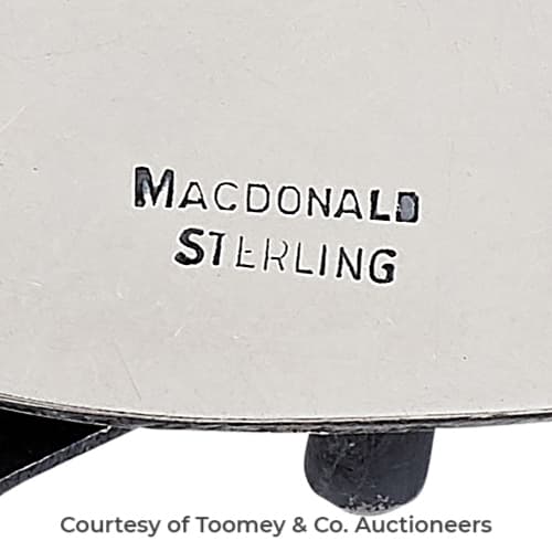 MacDonald, Everett Maker’s Mark  Photo Courtesy of Toomey & Co. Auctioneers