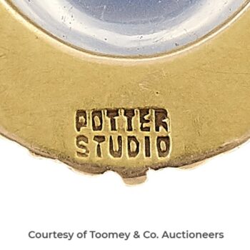Potter Studio Maker’s Mark  Photo Courtesy of Toomey & Co. Auctioneers