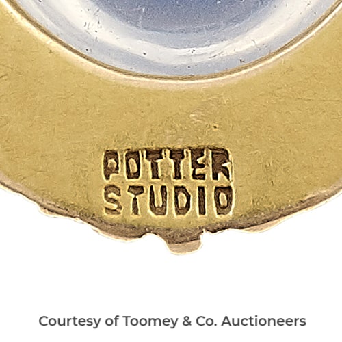 Potter Studio Maker's Mark Photo Courtesy of Toomey & Co. Auctioneers