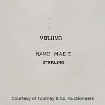 Volund Crafts Shop, The Maker’s Mark  Photo Courtesy of Toomey & Co. Auctioneers