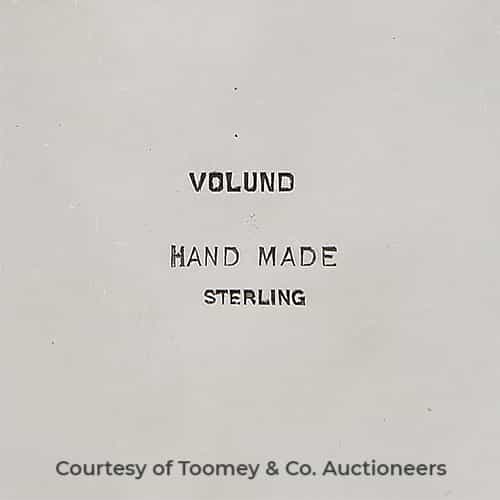 Volund Crafts Shop, The Maker’s Mark  Photo Courtesy of Toomey & Co. Auctioneers