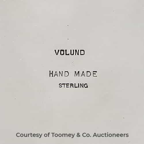 Volund Crafts Shop, The Maker’s Mark  Photo Courtesy of Toomey & Co. Auctioneers