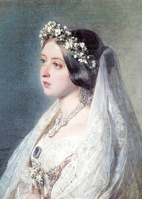 Bridal Portrait of Queen Victoria.