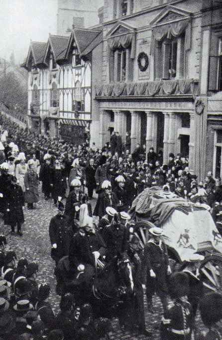 Funeral Procession for Queen Victoria, 1901.