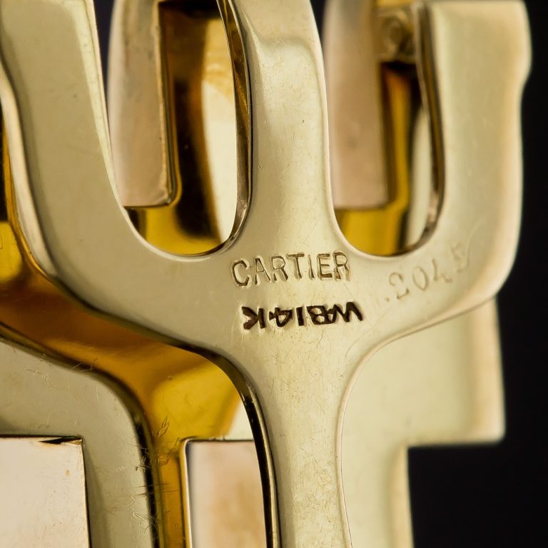 Cartier Maker’s Mark.