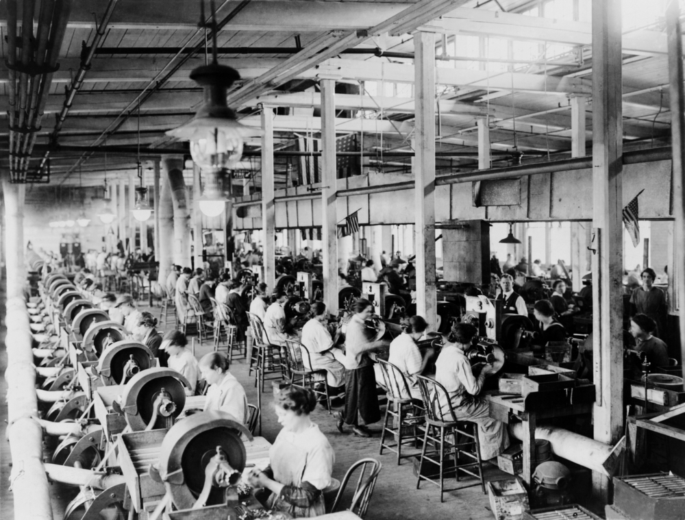 Industrialization of the Workplace.