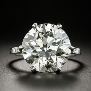 8.23 ct. Diamond Engagement Ring.