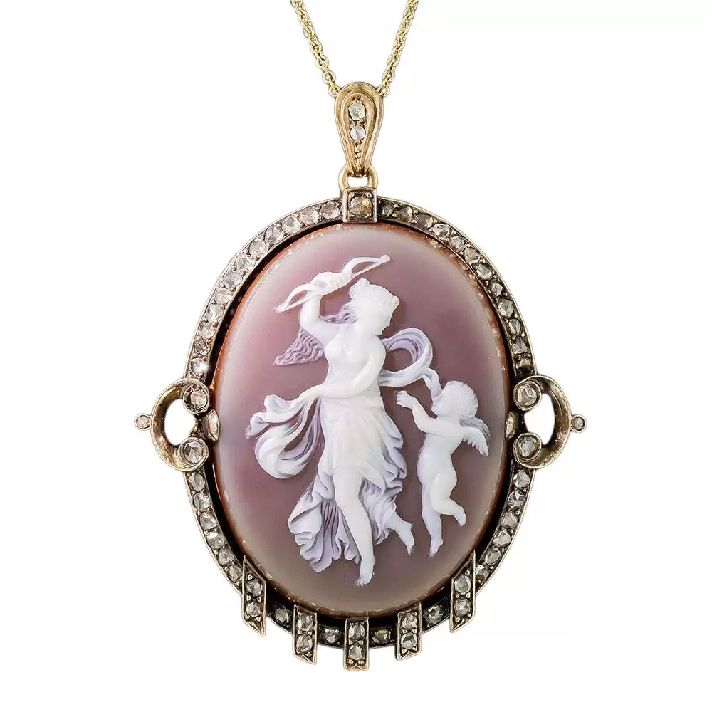 BLOG Valentine cameo cherub.