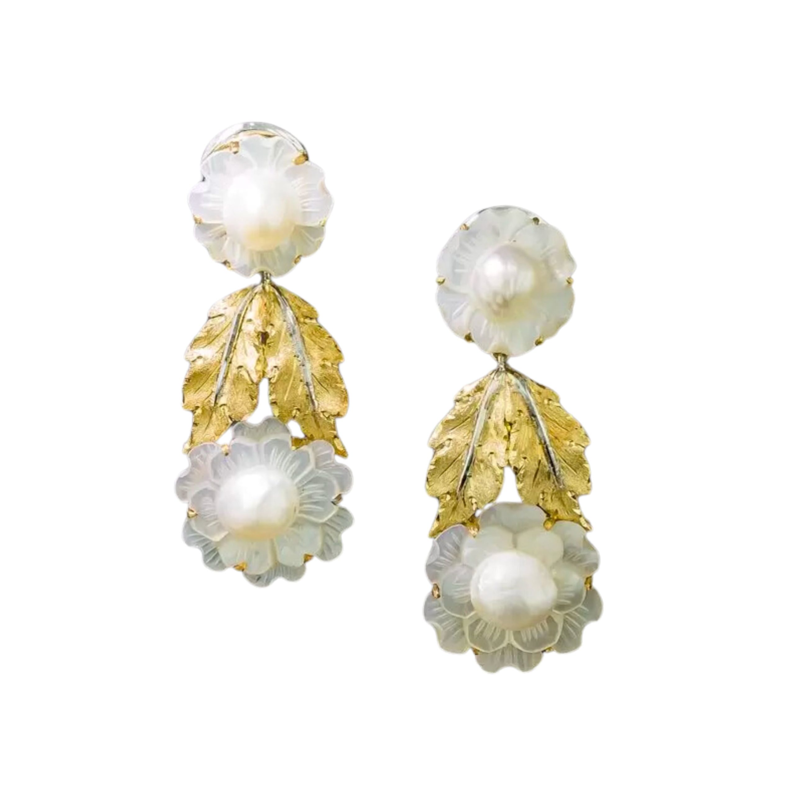 Blog Valentine pearl earrings.