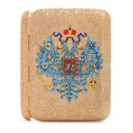 Plique-à-Jour and Guilloché Enamel and Gold Imperial Presentation Cigarette Case, Hahn, Alexander Treiden, c.1890. Photo Courtesy of Christie's.