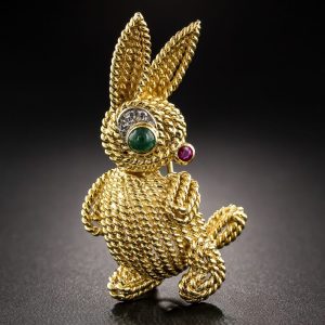 Van Cleef & Arpels Bunny Brooch.