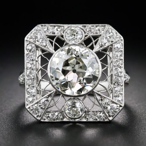 Edwardian Lacework Diamond Ring c.1915-20.
