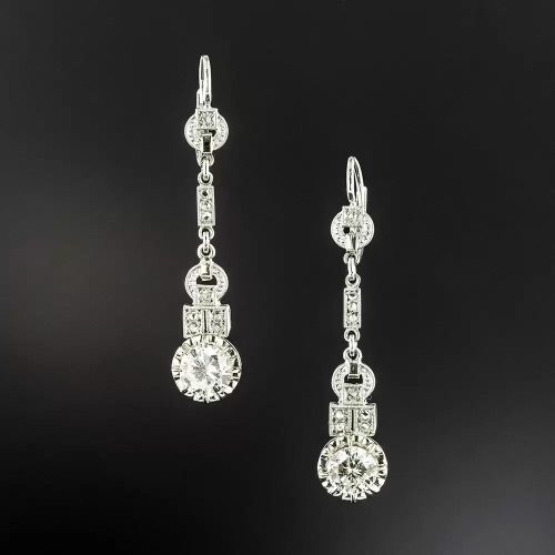 Art Deco Diamond Earrings Lang Blog Art Deco Diamond Earrings Lang Blog