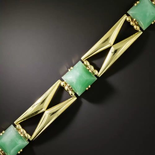 Art Deco Jadeite Bracelet Lang Blog