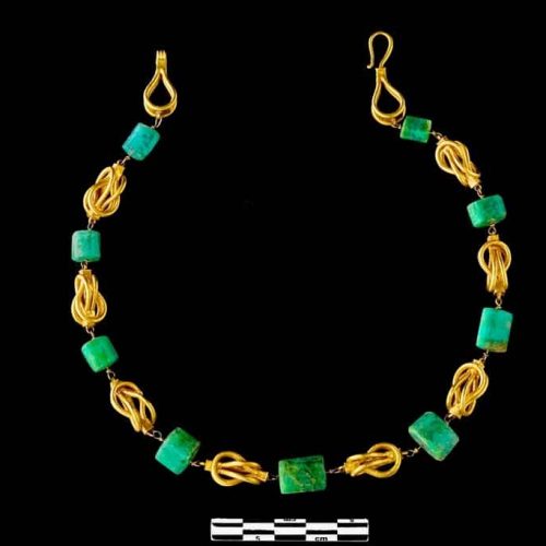 Emerald Necklace from the Treasure of Vaise.