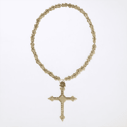 Croix a la Jeanette, by Victor Poissant c.1860. Photo Courtesy of the Victorian & Albert Museum Collection. Croix a la Jeanette, by Victor Poissant c.1860. Photo Courtesy of the Victorian & Albert Museum Collection.