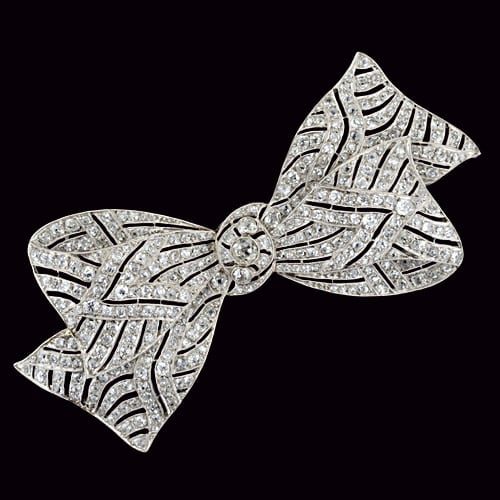 Edwardian Bow Brooch.