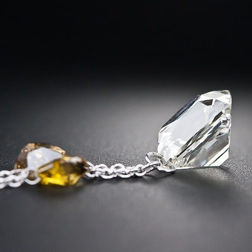 6.79 Carat French-Cut Diamond, Girdle View.
