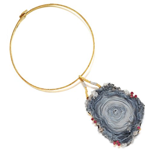 Gem-Set “Rock Revival” Pendant-Necklace, Grima, 1971. Photo Courtesy of Bonhams. Gem-Set "Rock Revival" Pendant-Necklace, Grima, 1971. Photo Courtesy of Bonhams.