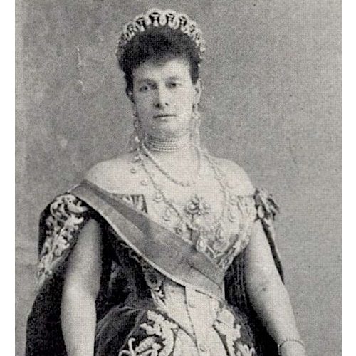Russian Grand Duchess Maria Pavlovna Wearing the Vladimir Tiara.