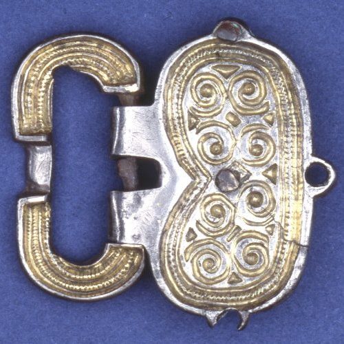 Medieval Gilt Buckle c. 5th – 6th Century © The Trustees of the British Museum.