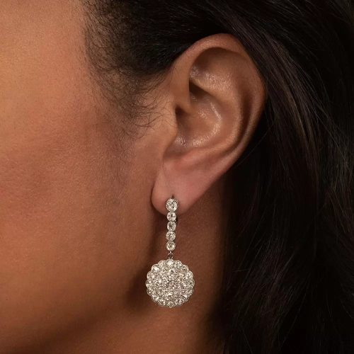 Diamond Earrings.