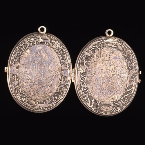 Early 17th Century Locket. © The Trustees of the British Museum.