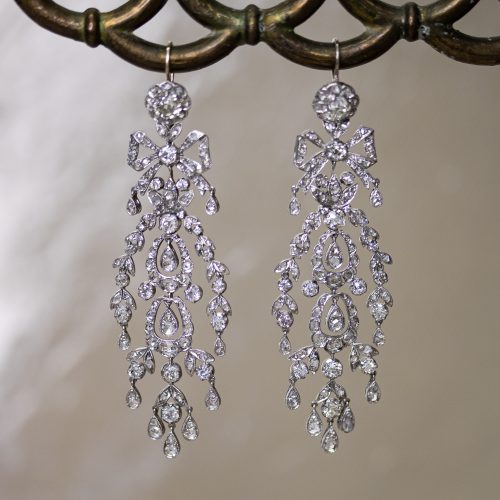 Styles Openwork Earrings 10-11-14398 Edwardian Styles, Openwork.